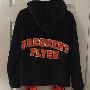 Grumpy & Gorgeous Frequent Flyer 2 Pc Halloween Hoodie & Leggings Set